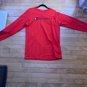Champion long sleeve t shirt
